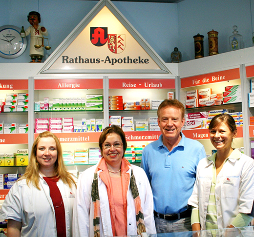 Team der Rathaus-Apotheke